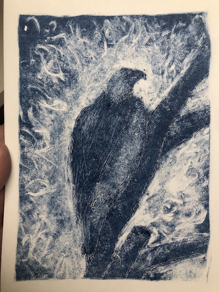 First Day of Printmaking&nbsp;Class