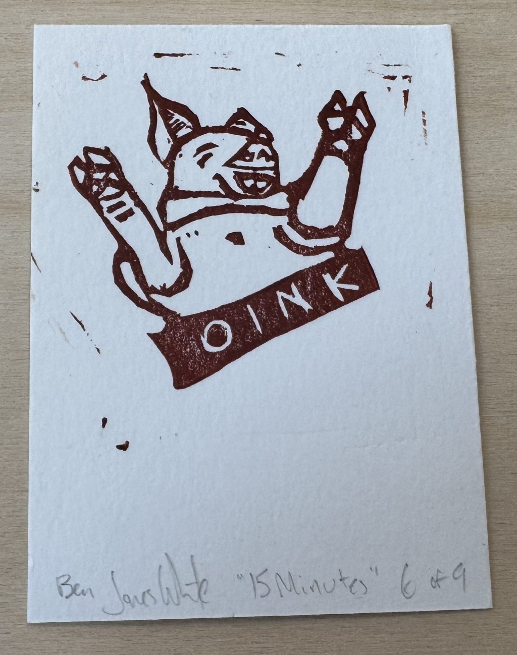 Trade Print, Only&nbsp;Pigs
